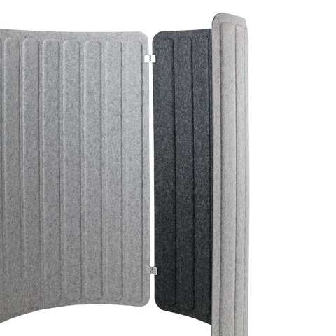 Image of Curved & Straight Seachange Wall Partition Divider Connectors