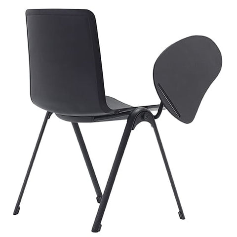 Image of Aria School Office Stackable Chairs With Tablet Arm