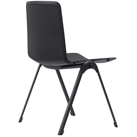 Image of Aria School Office Stackable Chairs With Tablet Arm