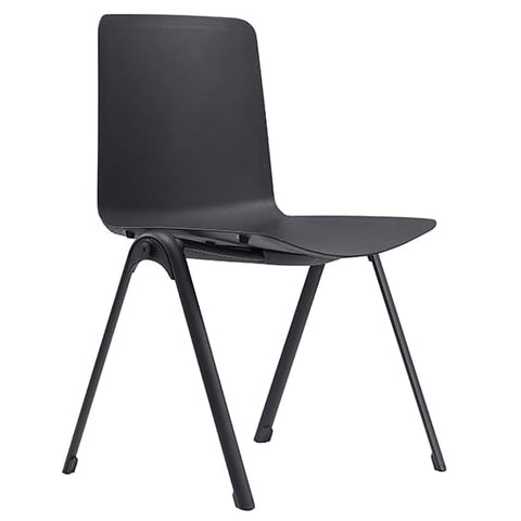 Image of Aria School Office Stackable Chairs With Tablet Arm