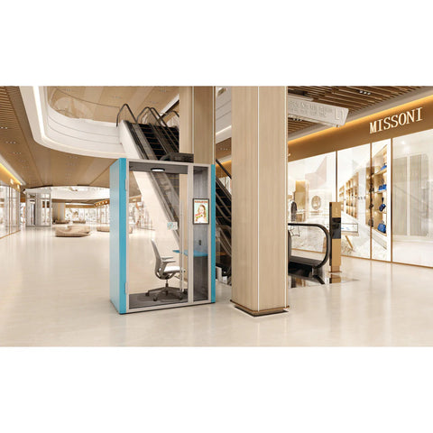 Image of B. Quiet Acoustic Office Booth Pod for Office