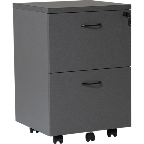 Image of 1 Drawer 1 File Mobile Office Pedestal