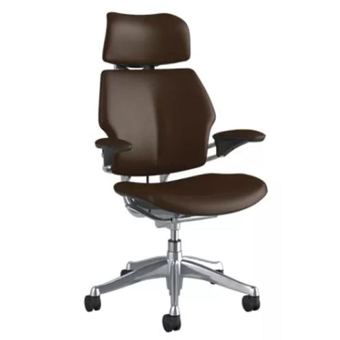 Image of Humanscale Freedom Ergonomic Office Chair Premium Leather