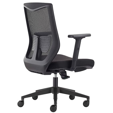 Image of Gibbs Ergonomic Task Chair with Arms and Butterfly Mechanism