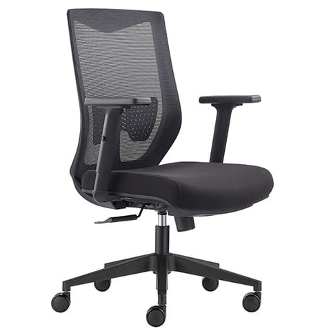Image of Gibbs Ergonomic Task Chair with Arms and Butterfly Mechanism
