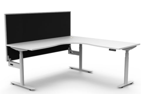 Image of Halo Corner Height Adjustable Electric Standing Desk