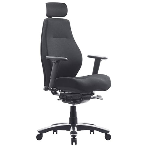 Image of Impact Operator Office Task Chair Heavy Duty 200kg - AFRDI