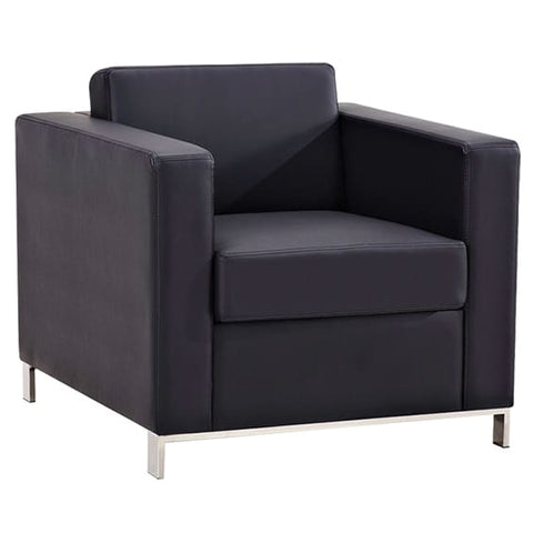 Image of PU Leather Visitor Reception Waiting Room Sofa Seater
