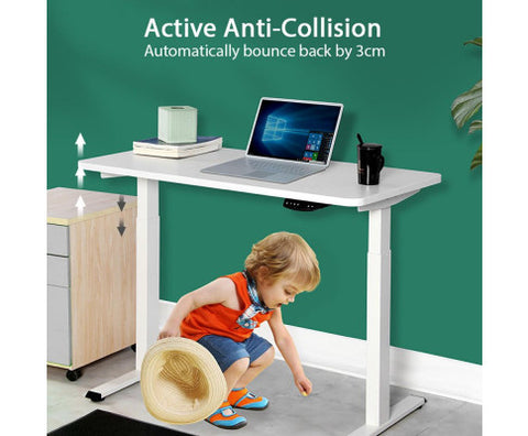 Image of Electric Motorised Dual Motor Standing Desk Frame 120kg