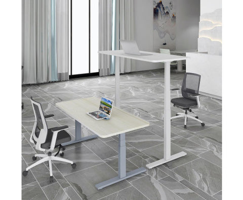 Image of Electric Motorised Dual Motor Standing Desk Frame 120kg