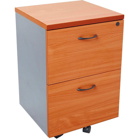 Image of 1 Drawer 1 File Mobile Office Pedestal