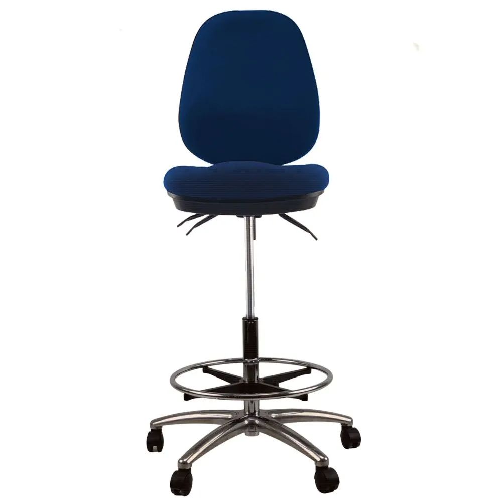 Daze High Back Drafting Office Chair Stool
