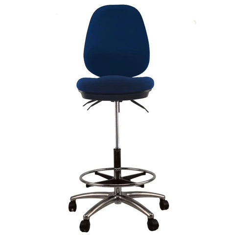 Image of Daze High Back Drafting Office Chair Stool