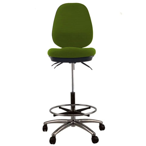 Image of Daze High Back Drafting Office Chair Stool