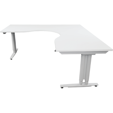 Image of Arise Electrical Corner Height Adjustable Standing Desktop - Buy Online Now At Active Offices