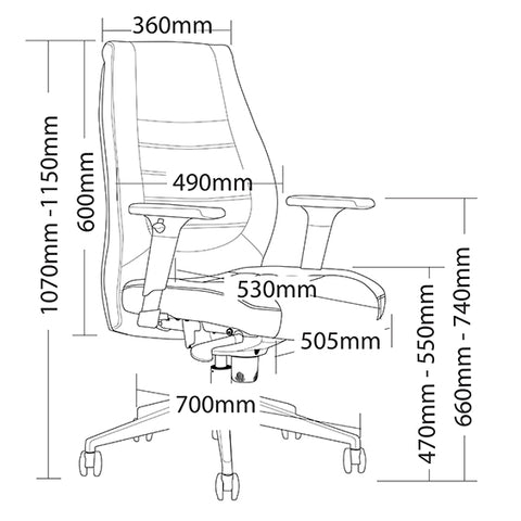Image of Executive Boston Visitor Reception Area Office Chair - Buy Online Now At Active Offices