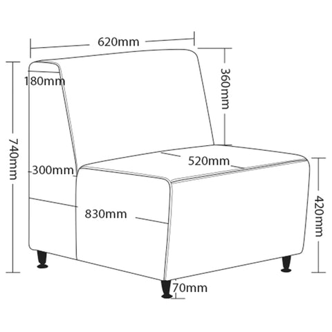 Image of Ergonomic Blitz Soft Office Chair - Buy Online Now At Active Offices