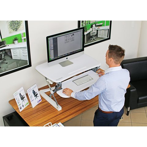 Image of Arise Deskalator Height Adjustable Desktop Work Station - Buy Online Now At Active Offices