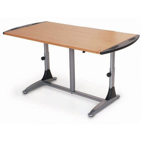 Image of Total Lift Manual Height Adjustable Standing Desk - Buy Online Now At Active Offices