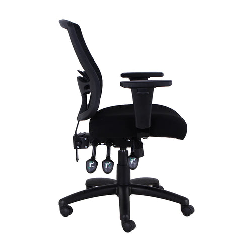 Image of Wrangler Mid Back Ergonomic Office Desk Chair