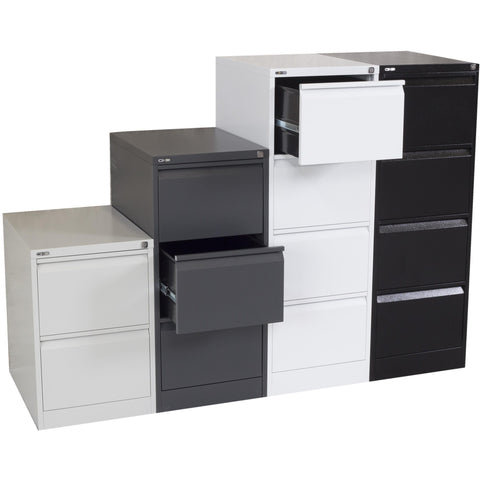 Image of Heavy Duty Go Steel Filing Cabinet Drawers - Buy Online Now At Active Offices
