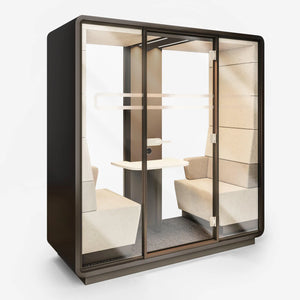 Hush 2 Person Office Acoustic Meeting Pod