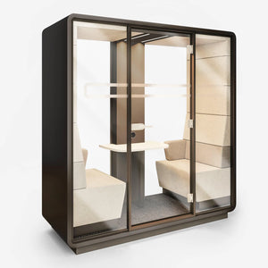 Hush Office 2 Person Office Acoustic Meeting Pod