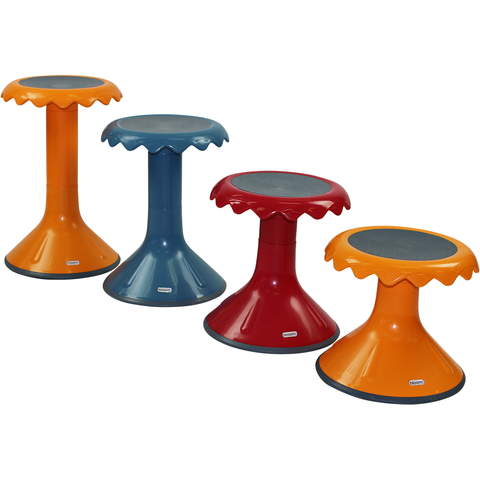 Image of Bloom Wobble Learning Aid Sensory Student Posture Classroom Stools - Buy Online Now At Active Offices