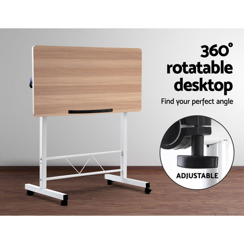 Image of Height Adjustable Standing Portable Mobile Laptop Desk - Buy Online Now At Active Offices