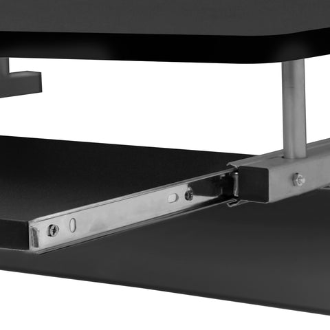 Image of Portable Metal Table Laptop Trolley Desk - Buy Online Now At Active Offices