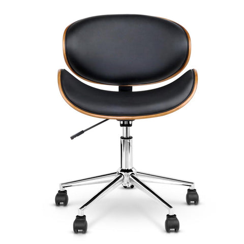 Image of Walnut Modern Executive Office Desk Chair - Buy Online Now At Active Offices