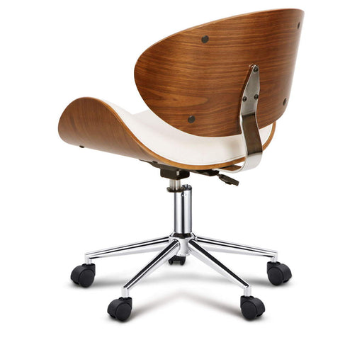 Image of Walnut Modern Executive Office Desk Chair - Buy Online Now At Active Offices