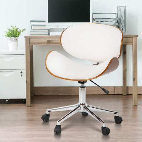 Image of Walnut Modern Executive Office Desk Chair - Buy Online Now At Active Offices