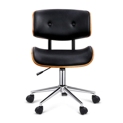 Image of Modern Executive Walnut Office Desk Chair - Buy Online Now At Active Offices