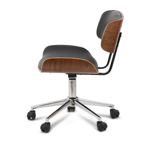 Image of Modern Executive Walnut Office Desk Chair - Buy Online Now At Active Offices