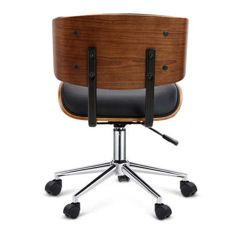 Image of Modern Executive Walnut Office Desk Chair - Buy Online Now At Active Offices