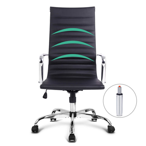 Image of Eames Replica Office Chair Computer Seating Mid High Back White or Black - Buy Online Now At Active Offices