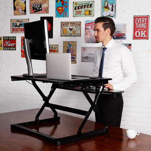 Image of Rapid Riser Adjustable Standing Desk Workstation - Buy Online Now At Active Offices