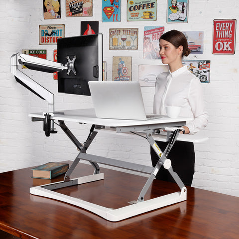 Image of Rapid Riser Adjustable Standing Desk Workstation - Buy Online Now At Active Offices