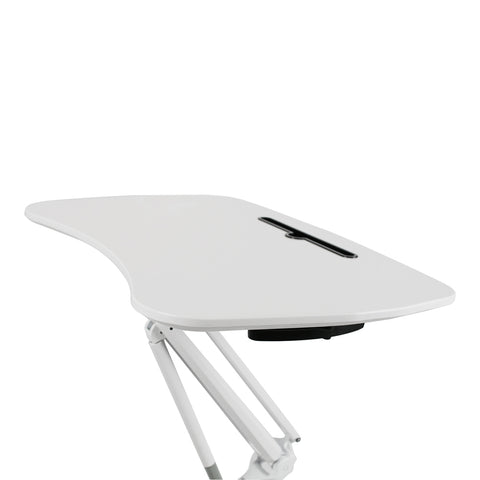 Image of Height Adjustable Portable Laptop Trolley Desk - Buy Online Now At Active Offices
