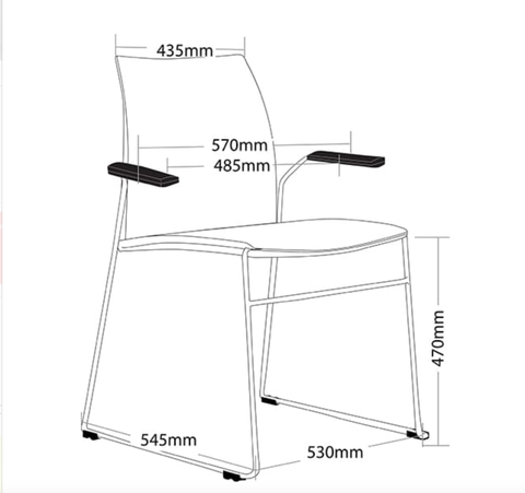 Image of Style Visitor Reception Office Chair