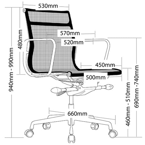 Image of Volt Luxury Ribbed Ergonomic Office Chair - Buy Online Now At Active Offices