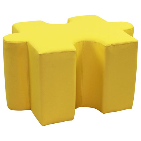 Image of Large Colourful Puzzle Ottomans - Buy Online Now At Active Offices