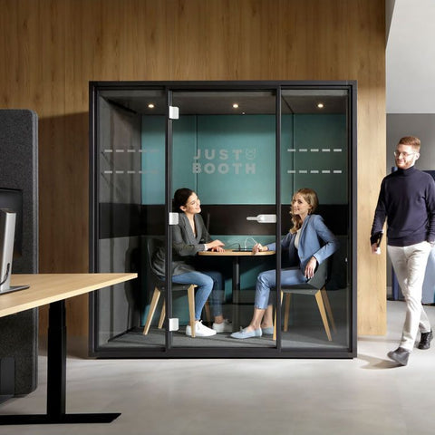 Image of Justbooth Acoustic Sound Proof Office Working Pods