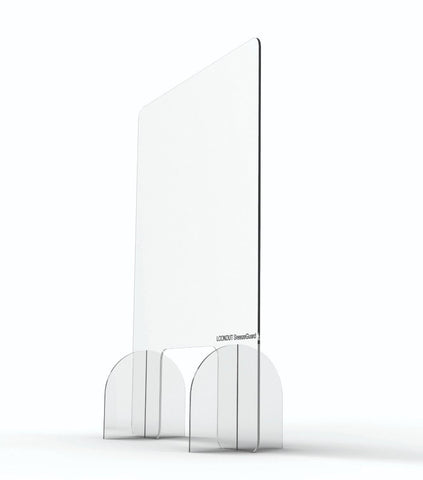 Image of Clear Lookout Sneeze Guard Screen For Your Business