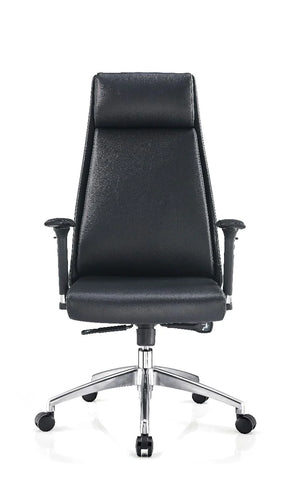 Image of McKinley Ergonomic Executive High Back PU Leather Chair Office Boardroom