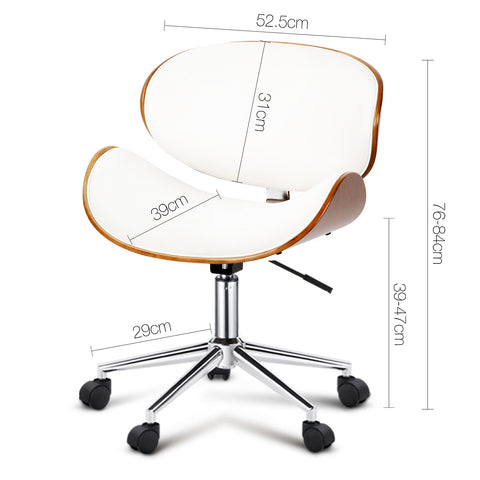 Image of Walnut Modern Executive Office Desk Chair - Buy Online Now At Active Offices