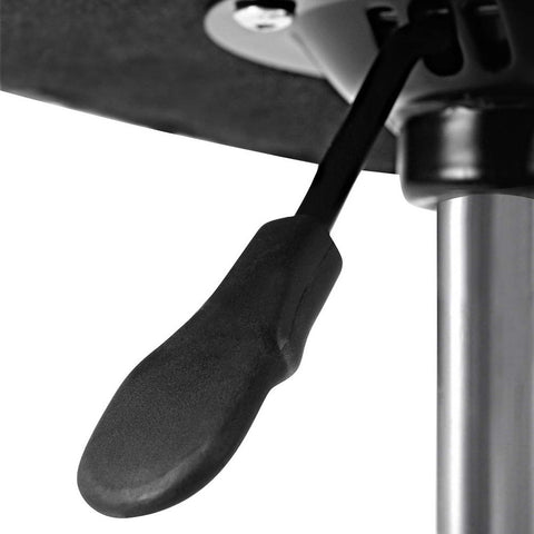 Image of Vegan PU Leather Swivel Saddle Stool - Buy Online Now At Active Offices