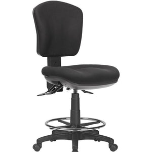 Aqua Drafting Task Office Chair - Heavy duty 130kg