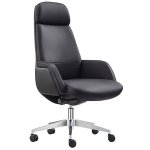 Captain High Back Premium Leather Executive Office Boardroom Chair